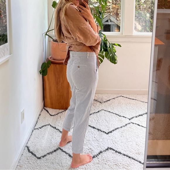 Zara Pin Strip Trousers - Size Small - Picture 2 of 5